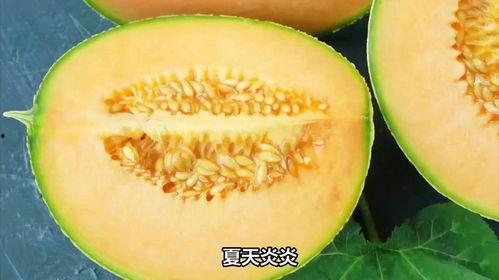 吃冰冻哈密瓜,冰冻哈密瓜,清凉一夏的甜蜜享受